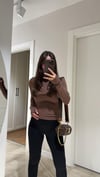 Kahve Bisiklet Yaka Marka Model Basic Body