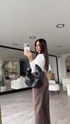Kahve Eskitmeli Marka Model Bol Paça Jean