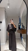 Kahve Fakir Kol Bluz Pantolon Takım