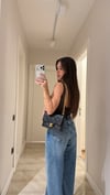Kahve Kalın Askılı V Yaka Bodysuit