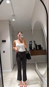 Kahve Ön Cep Detaylı Marka Model Flare Pantolon