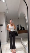 Kahve Ön Cep Detaylı Marka Model Flare Pantolon