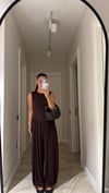 Kahve Sıfır Kol Cepli Tulum