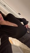 Kahve V Yaka Ön Dikişli Body