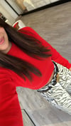 Kırmızı Marka Model Örme Crop Kazak