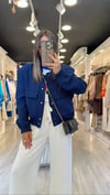 Lacivert Bomber Ceket  