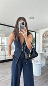 Lacivert Fermuarlı Marka Model Yelek
