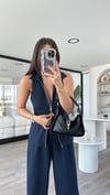 Lacivert Fermuarlı Marka Model Yelek