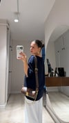 Lacivert V Yaka Marka Model Basic Tişört