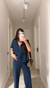 Lacivert Yarım Fermuarlı Marka Model Takım