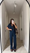 Lacivert Yarım Fermuarlı Marka Model Takım