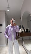 Lila Önü Fırfırlı Limited Edition Ravi Gömlek