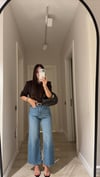 Mavi Kemerli Bilek Boy Marka Model Jean