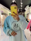 Mint Los Angeles Baskılı Sweatshirt