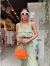 Mint Yeşili Askılı Tulum
