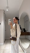 Naturel İşleme Detaylı Pullu Kimono