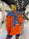 Neon Turuncu Oversize Sweat