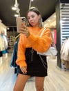 Orange Bisiklet Yaka Kazak 