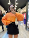 Orange Bisiklet Yaka Kazak 