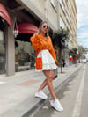 Orange Keten Ravi Gömlek