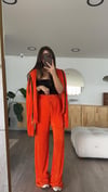 Orange Önü Fermuarlı Krinkıl Takım 