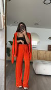 Orange Önü Fermuarlı Krinkıl Takım 