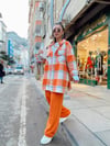 Orange Palazzo Eşofman Altı