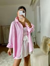 Pembe Asimetrik Gömlek 