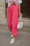 Pembe Beli Lastikli Pantolon
