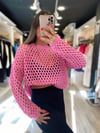 Pembe Bisiklet Yaka Merserize