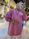Pembe Boyfriend Sweat 