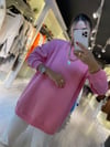 Pembe Boyfriend Sweat 