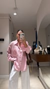 Pembe Cep Nakış Detaylı Gömlek