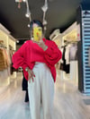 Pembe Oversize Kazak 