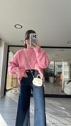 Pembe Oversize Marka Model Kazak 