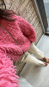 Pembe Püsküllü Marka Model Kazak