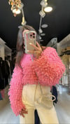 Pembe Püsküllü Marka Model Kazak