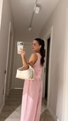 Pembe Sıfır Kol Şalvar Pantolon Takım