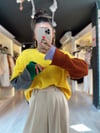 Sarı Marka Model Kol Detaylı Sweat