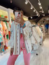 Şeker Pembe Beli Lastikli Paça Detaylı Keten Pantolon