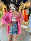 Şeker Pembe Neon Gömlek