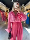 Şeker Pembe Orijinal Marka Model Oversize Gomlek 