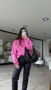 Şeker Pembe Yarım Fermuarlı Sweat 