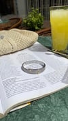 Silver Zirkon Taşlı Özel Seri Kelepçe Çelik Bileklik