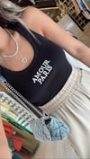 Siyah Amour Paris Yazılı Atlet