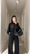 Siyah Arka Pileli Marka Model Modal Takım