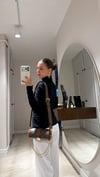 Siyah Balıkçı Yaka Basic Bluz 