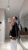 Siyah Bisiklet Yaka Oversize Basic Tshirt