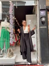 Siyah Çift Cepli Ceket