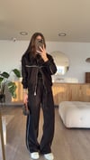 Siyah Fermuarlı Marka Model Modal Takım 